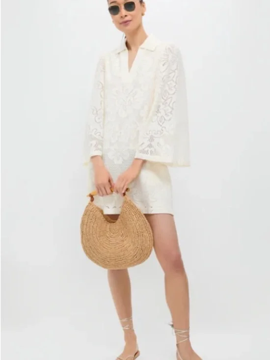 NWT Tuckernuck Ivory Lace Courtney Dress - Picture 2 of 11